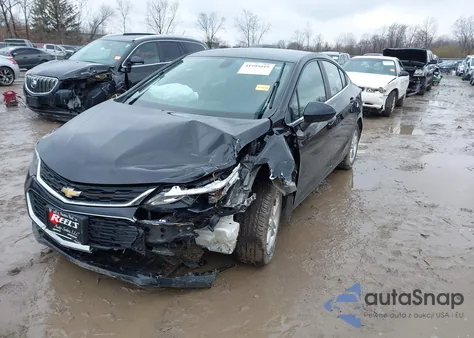 2018 Chevrolet Cruze Lt Auto из США, поврежденный, VIN 1G1BE5SM4J7151836